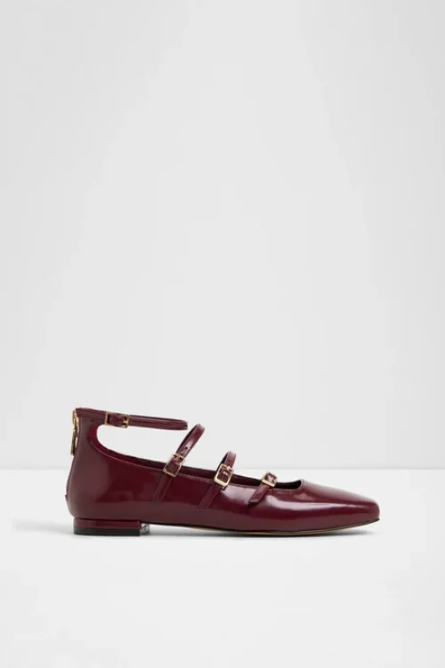 Kiki Flat – Noir Black Velvet & Leather Flat